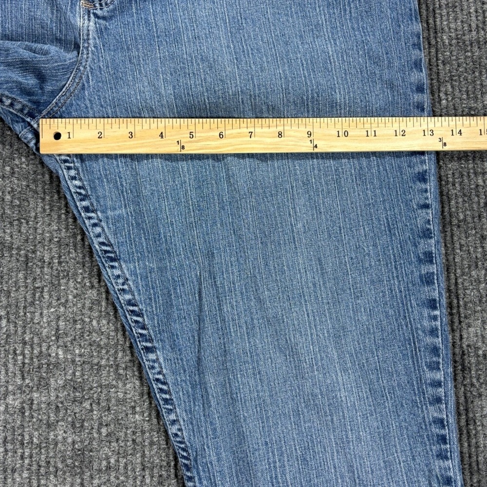 Riders by Lee Straight Leg Jeans Women 20W P Blue Medium Wash Stretch - Picture 7 of 14